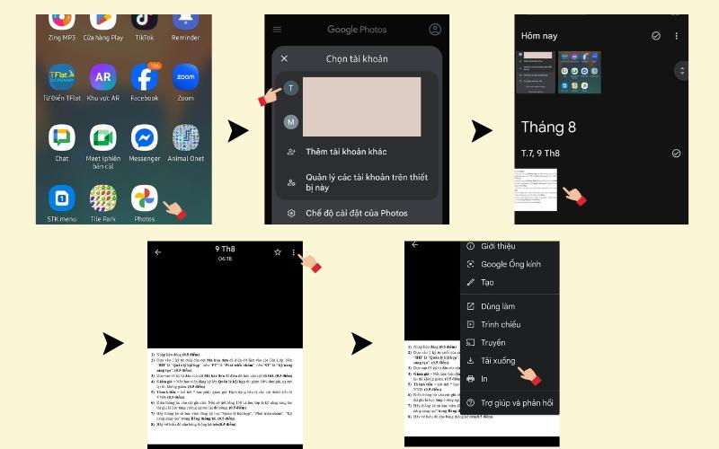 Hướng dẫn chi tiết cách tải ảnh từ Google Photos về máy tính Hướng dẫn chi tiết cách tải ảnh từ Google Photos về máy tính