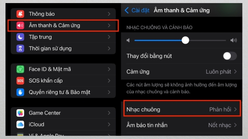 Cách 1: Cài nhạc chuông cho iPhone bằng TikTok Cách 1: Cài nhạc chuông cho iPhone bằng TikTok