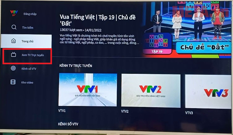 VTV Go không xem được trên tivi Samsung VTV Go không xem được trên tivi Samsung